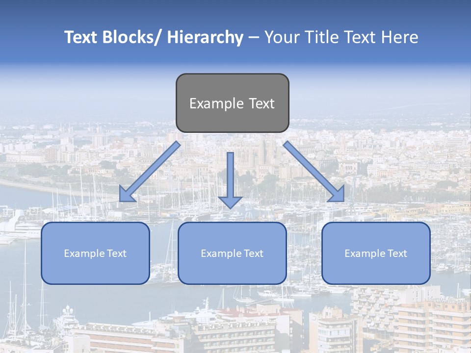 Sun Holiday City PowerPoint Template