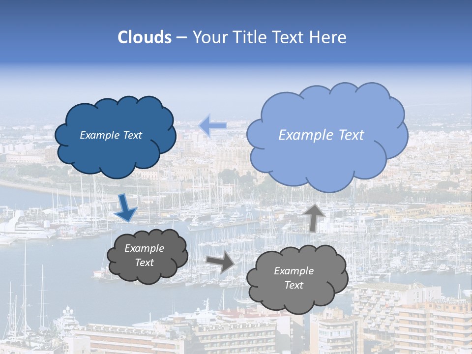 Sun Holiday City PowerPoint Template