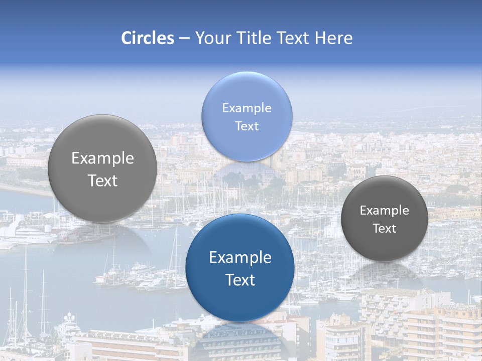 Sun Holiday City PowerPoint Template