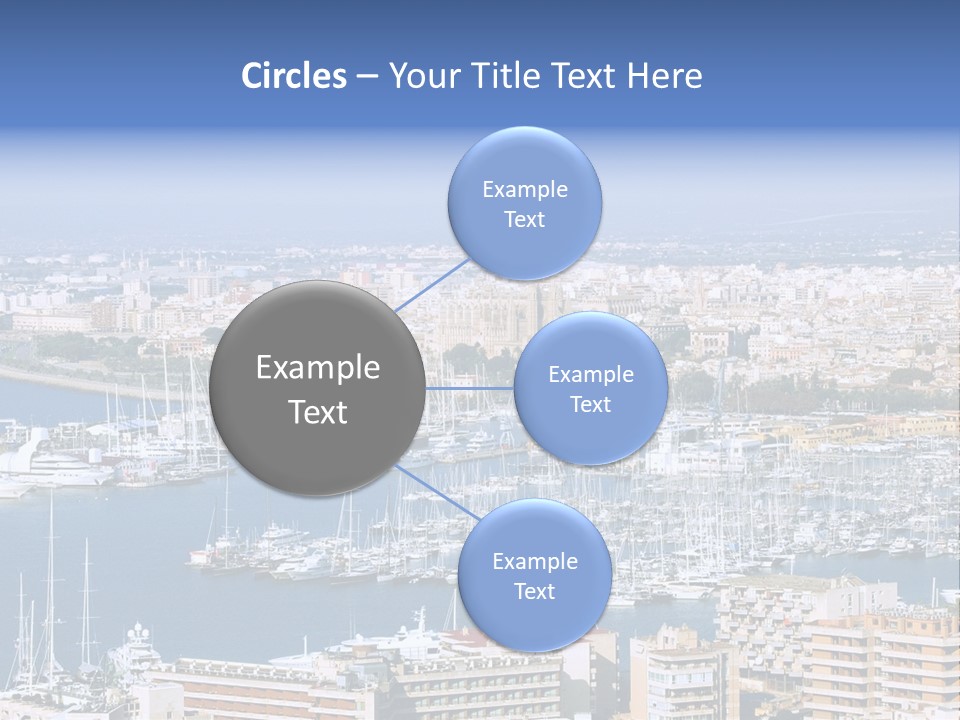 Sun Holiday City PowerPoint Template