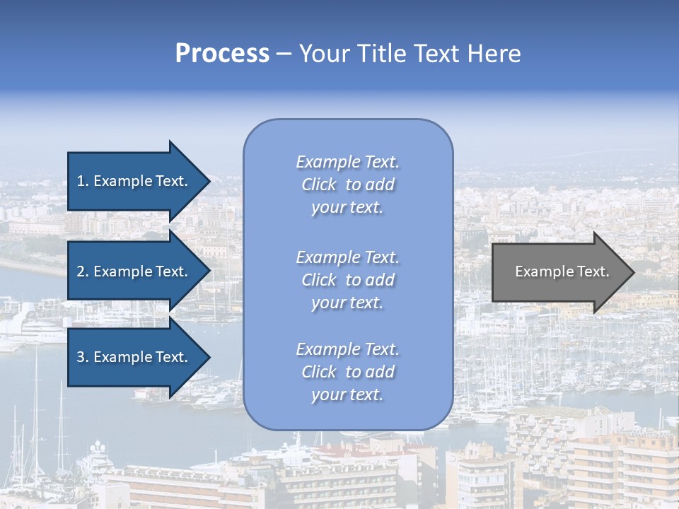 Sun Holiday City PowerPoint Template