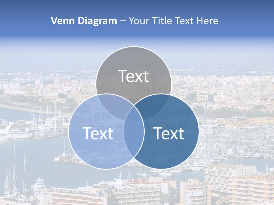 Sun Holiday City PowerPoint Template