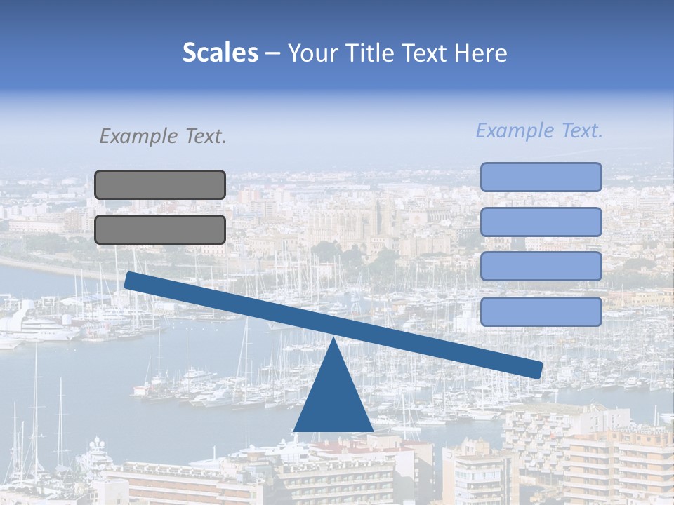 Sun Holiday City PowerPoint Template