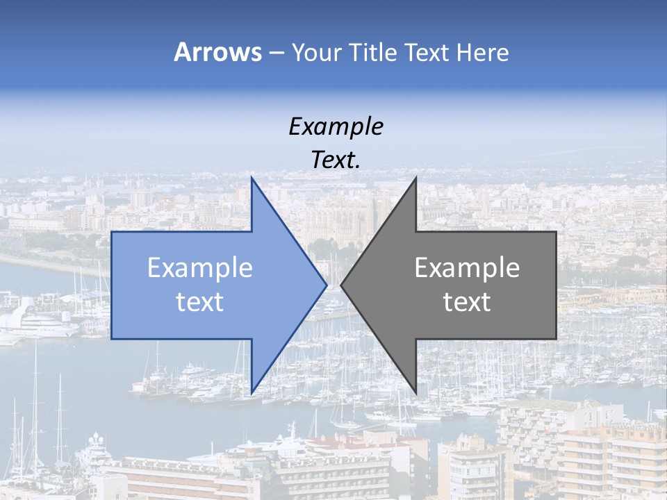 Sun Holiday City PowerPoint Template