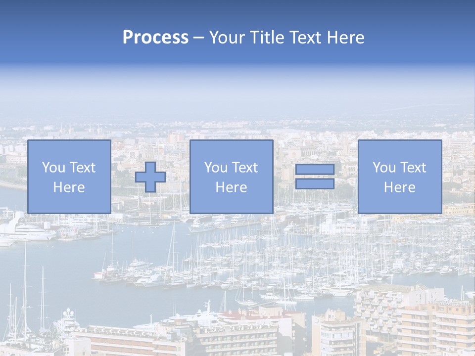 Sun Holiday City PowerPoint Template
