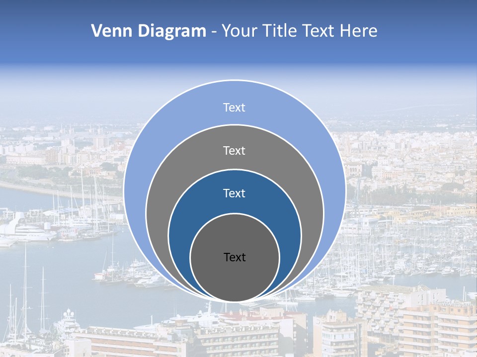 Sun Holiday City PowerPoint Template