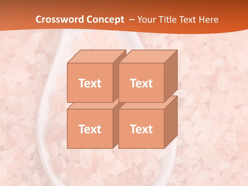 Scoop Pink Seasoning PowerPoint Template