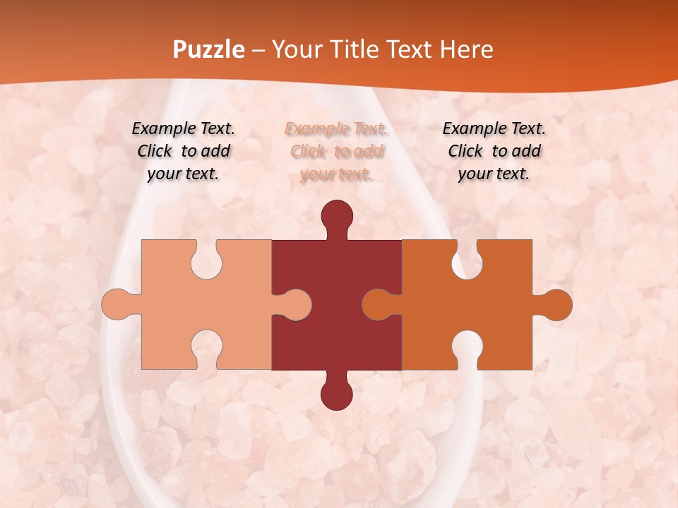 Scoop Pink Seasoning PowerPoint Template