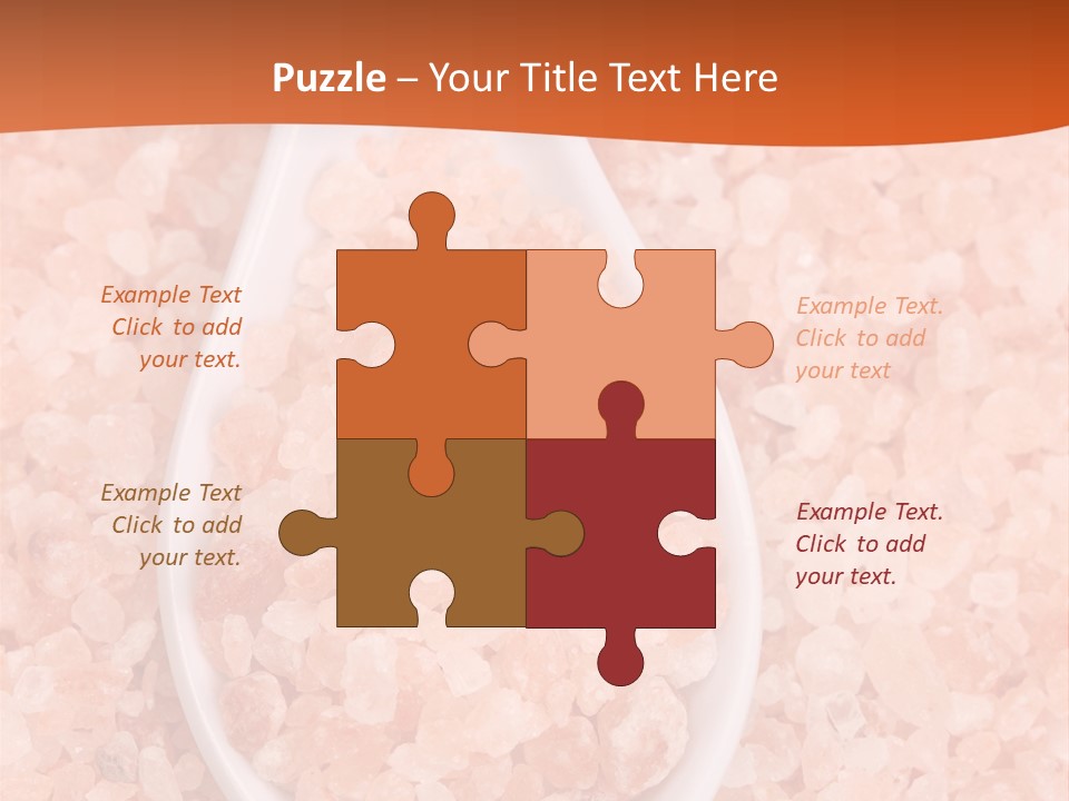 Scoop Pink Seasoning PowerPoint Template