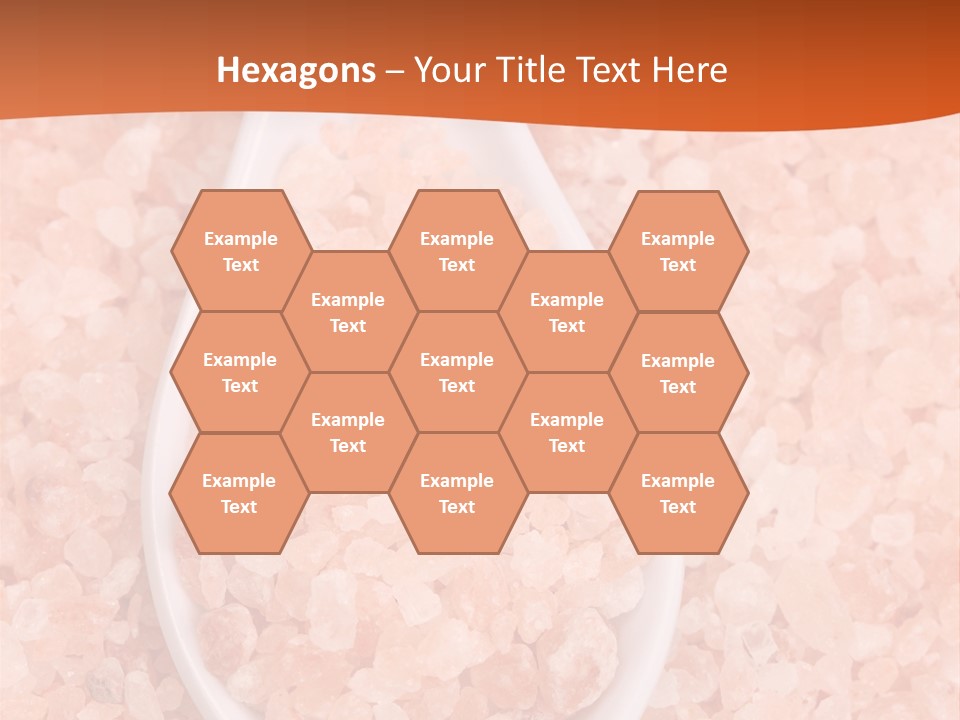 Scoop Pink Seasoning PowerPoint Template