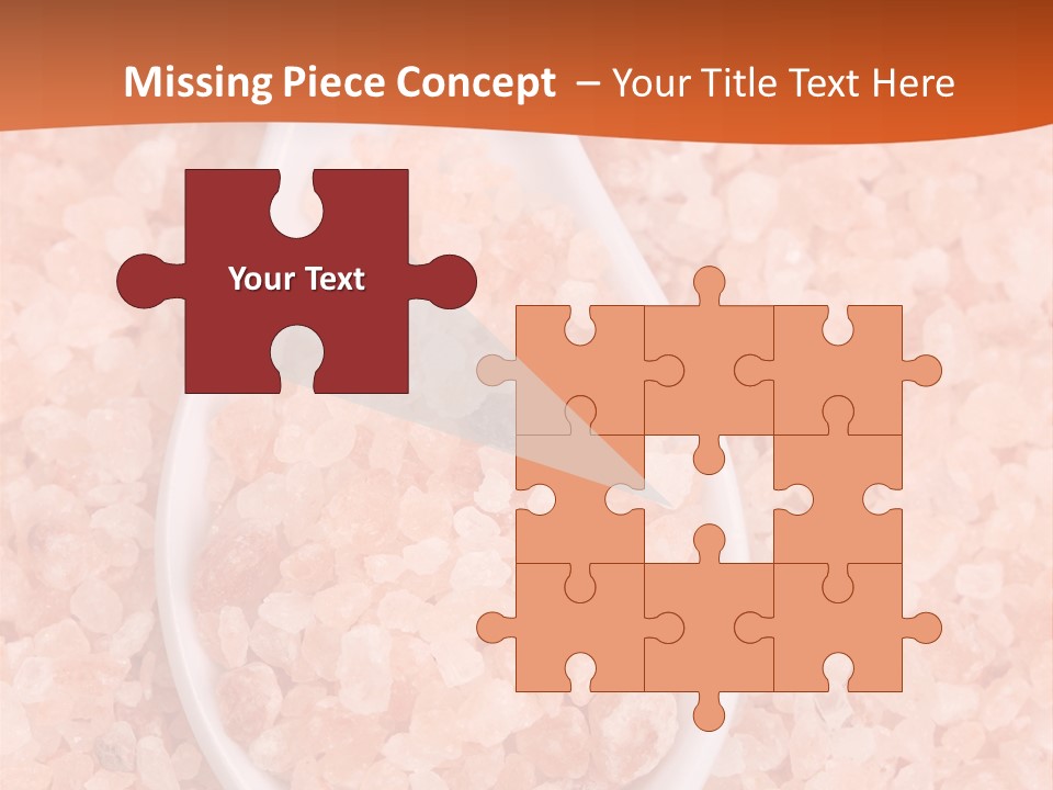 Scoop Pink Seasoning PowerPoint Template