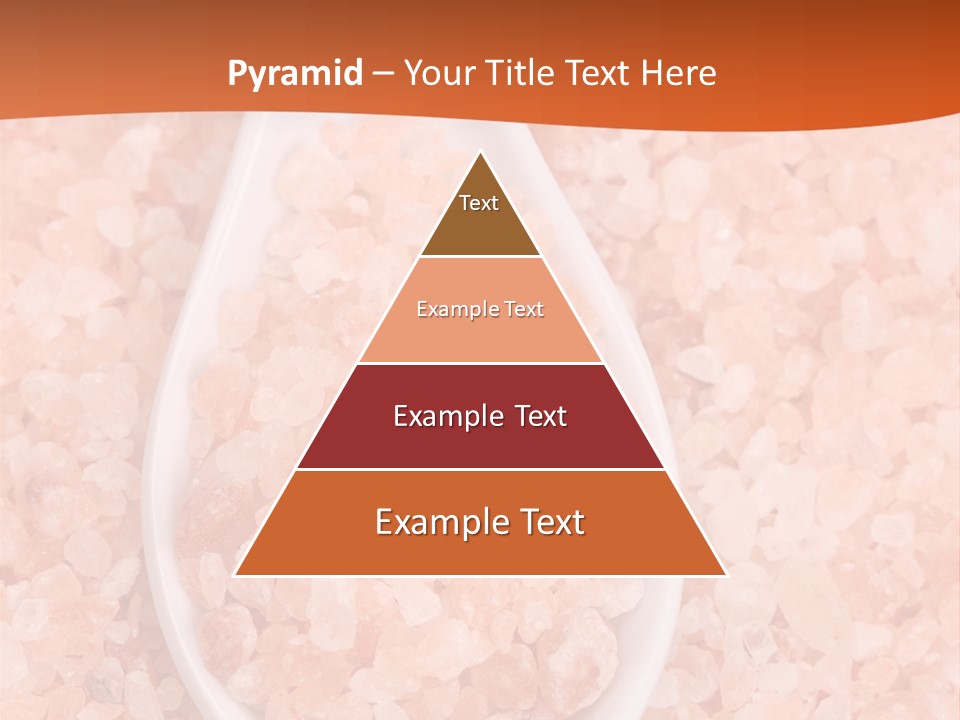 Scoop Pink Seasoning PowerPoint Template