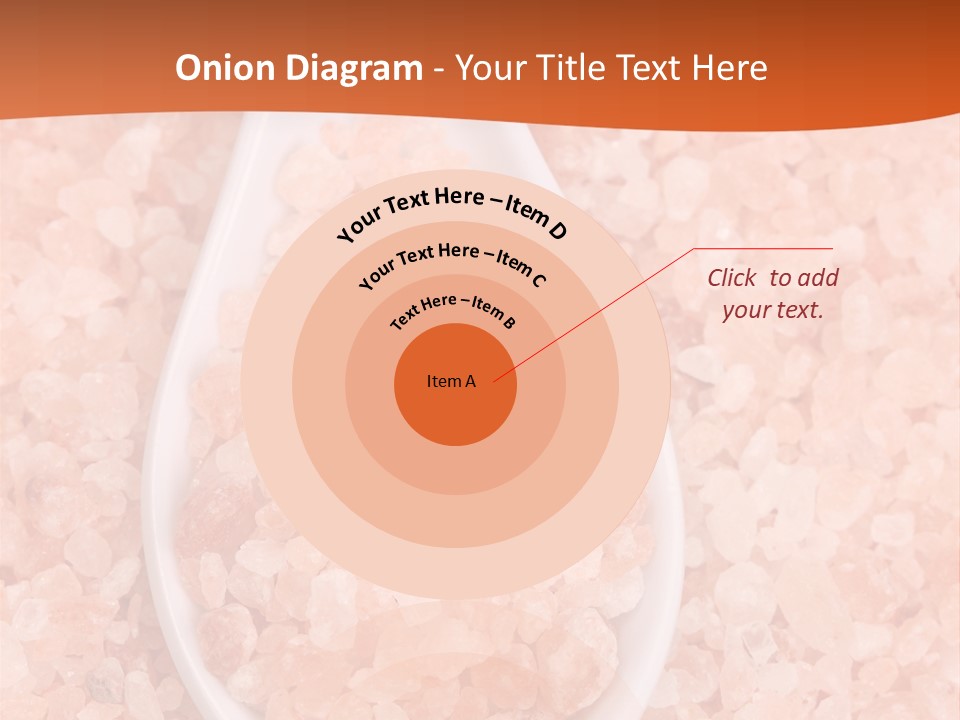 Scoop Pink Seasoning PowerPoint Template