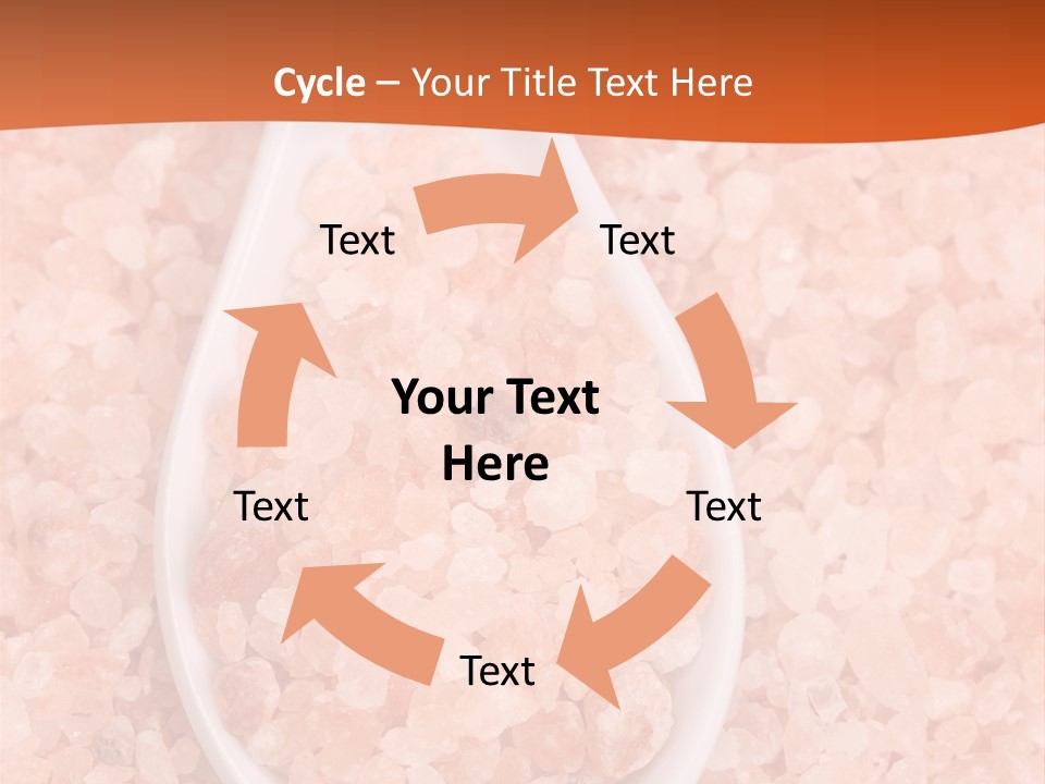 Scoop Pink Seasoning PowerPoint Template