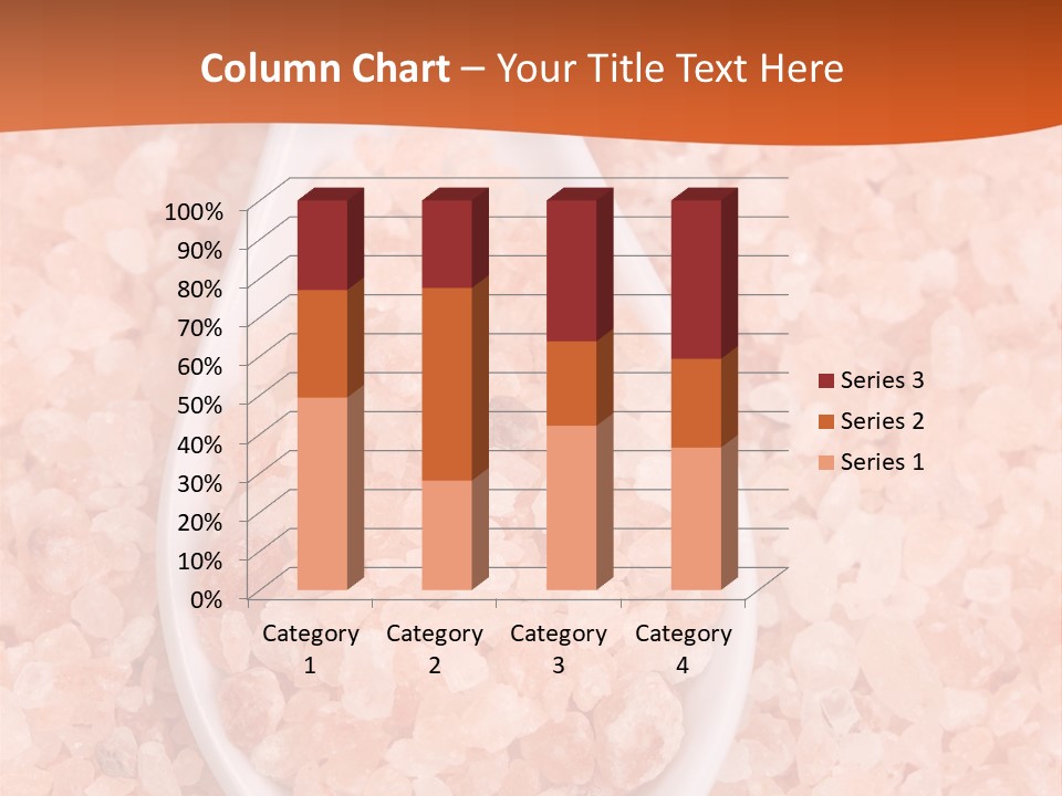 Scoop Pink Seasoning PowerPoint Template
