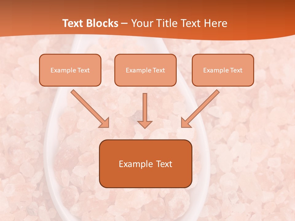 Scoop Pink Seasoning PowerPoint Template