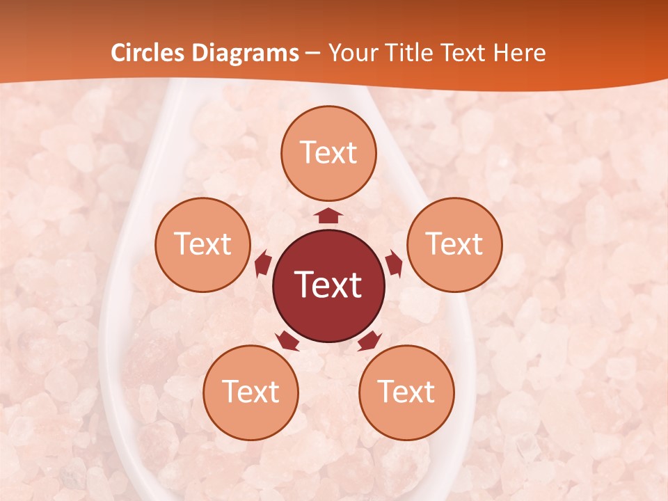 Scoop Pink Seasoning PowerPoint Template