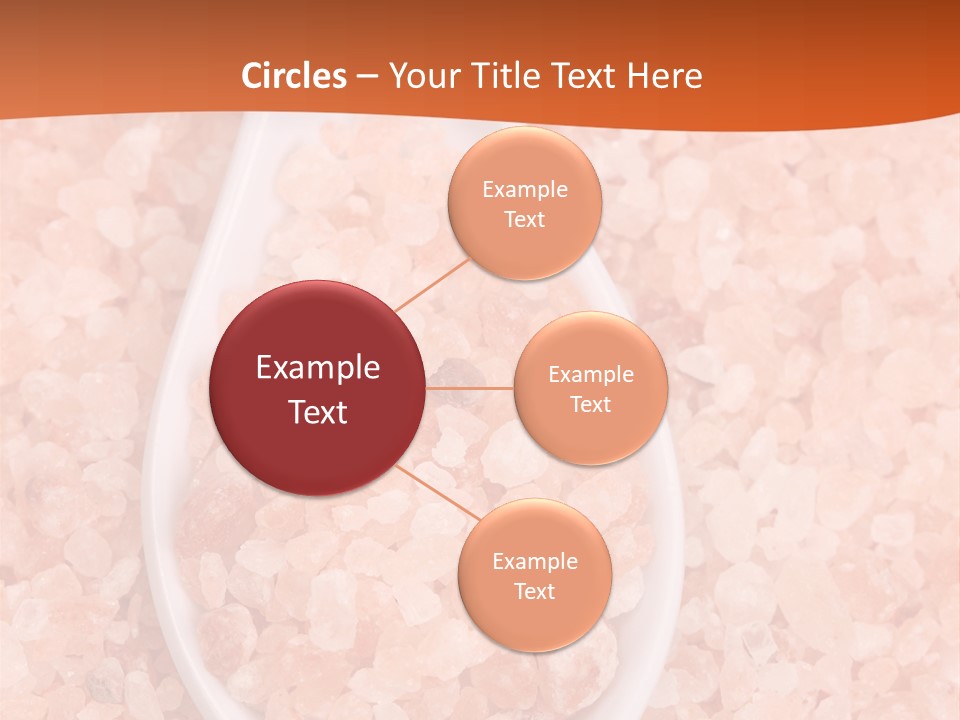 Scoop Pink Seasoning PowerPoint Template