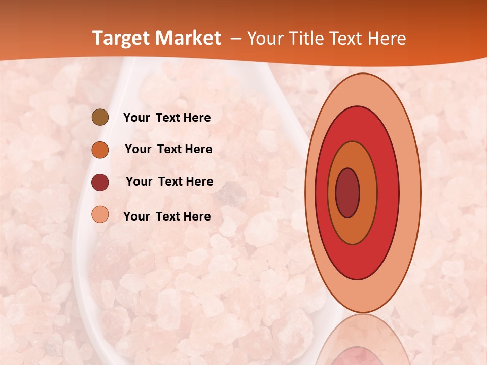 Scoop Pink Seasoning PowerPoint Template