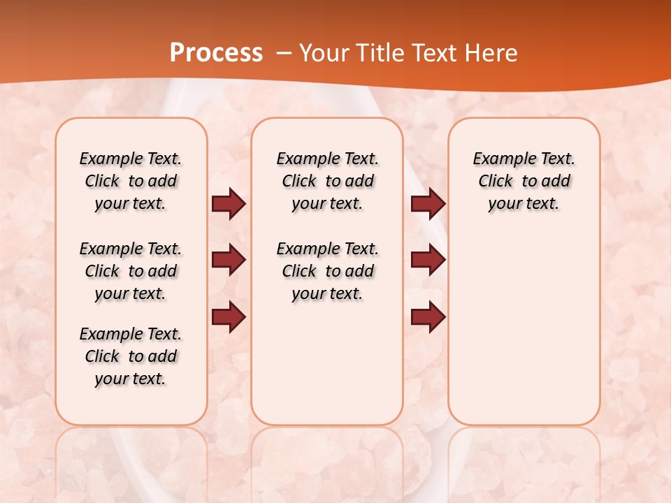 Scoop Pink Seasoning PowerPoint Template