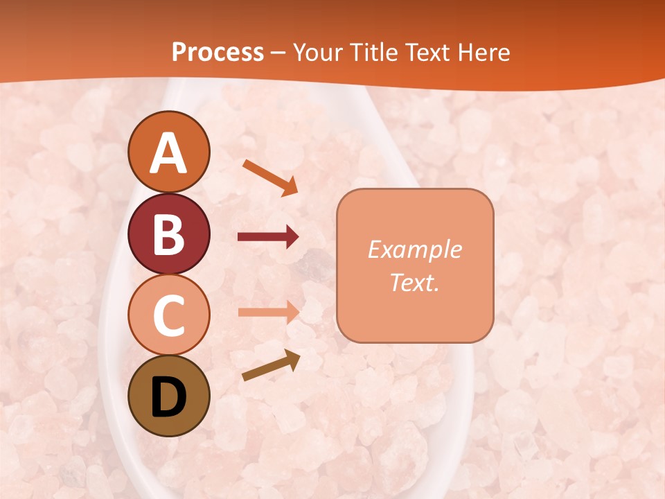 Scoop Pink Seasoning PowerPoint Template