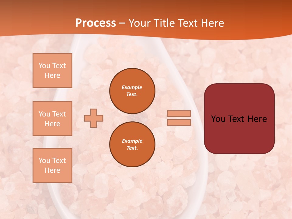 Scoop Pink Seasoning PowerPoint Template