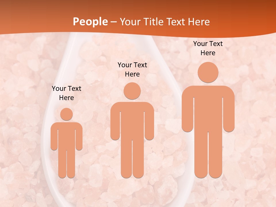 Scoop Pink Seasoning PowerPoint Template