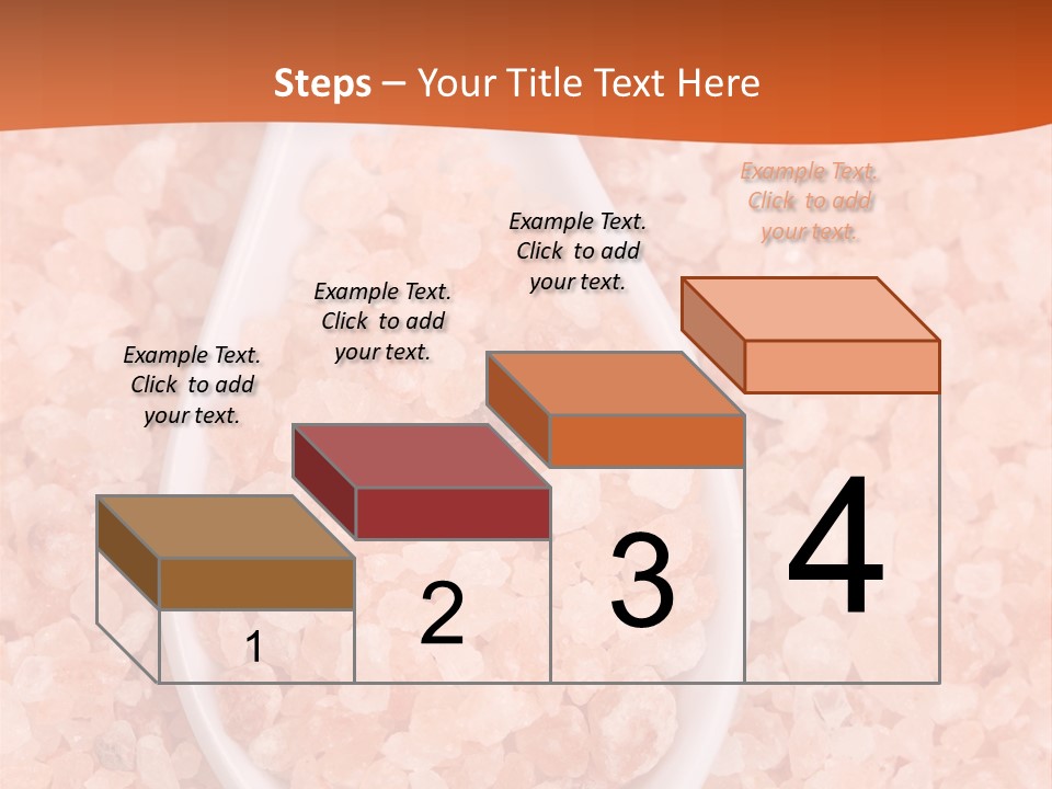 Scoop Pink Seasoning PowerPoint Template