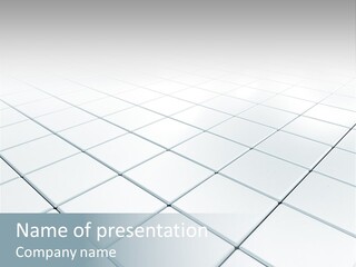 Backdrop Pavement Design PowerPoint Template