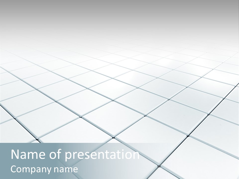 Backdrop Pavement Design PowerPoint Template