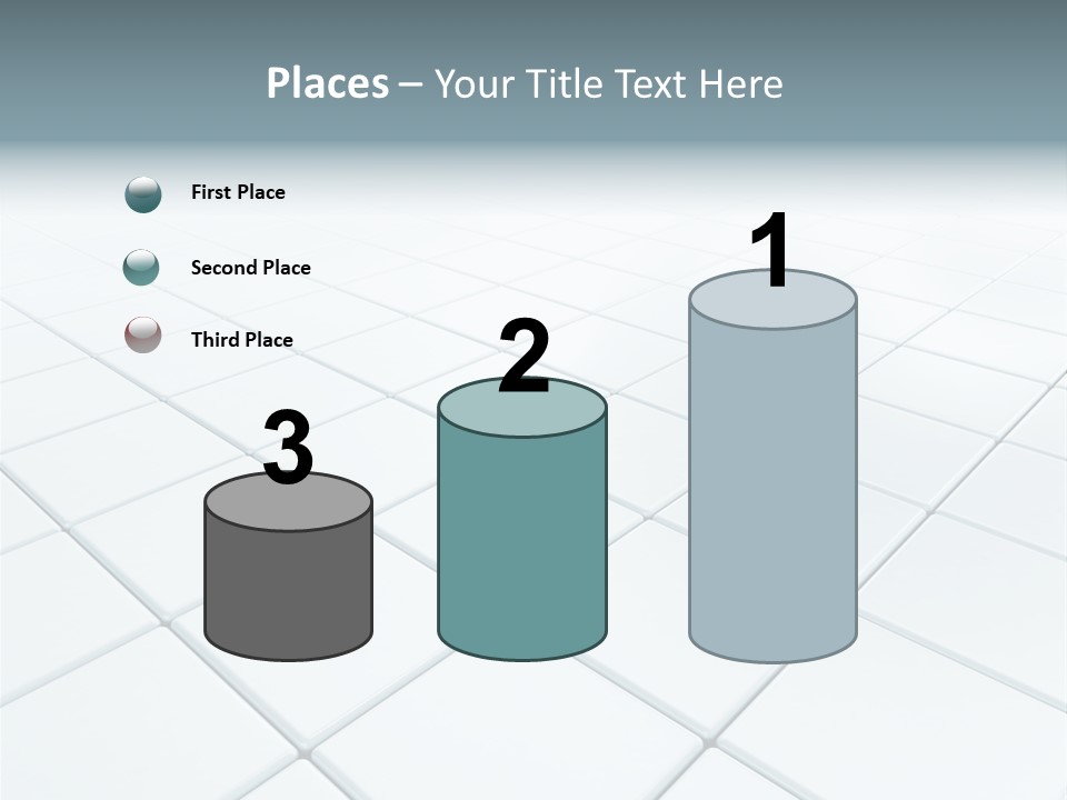 Backdrop Pavement Design PowerPoint Template