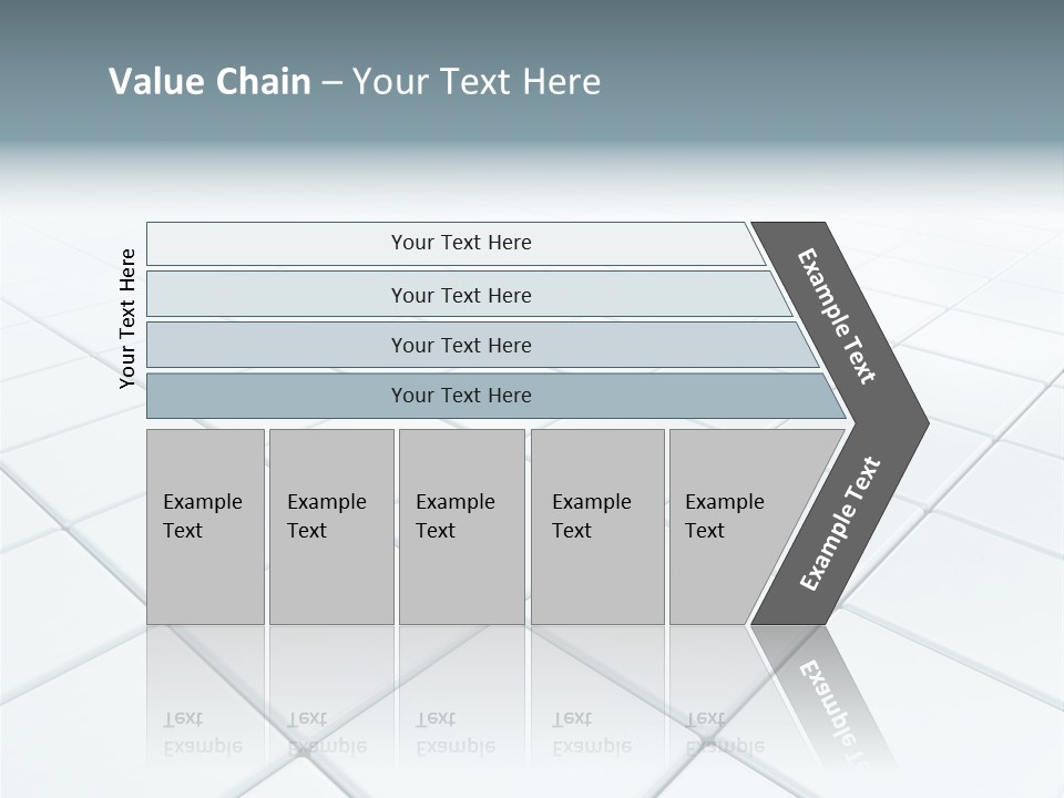 Backdrop Pavement Design PowerPoint Template