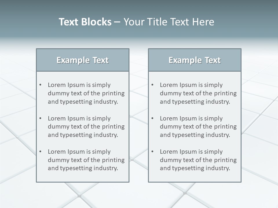 Backdrop Pavement Design PowerPoint Template