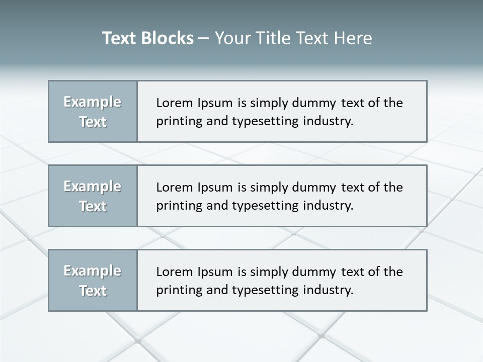 Backdrop Pavement Design PowerPoint Template