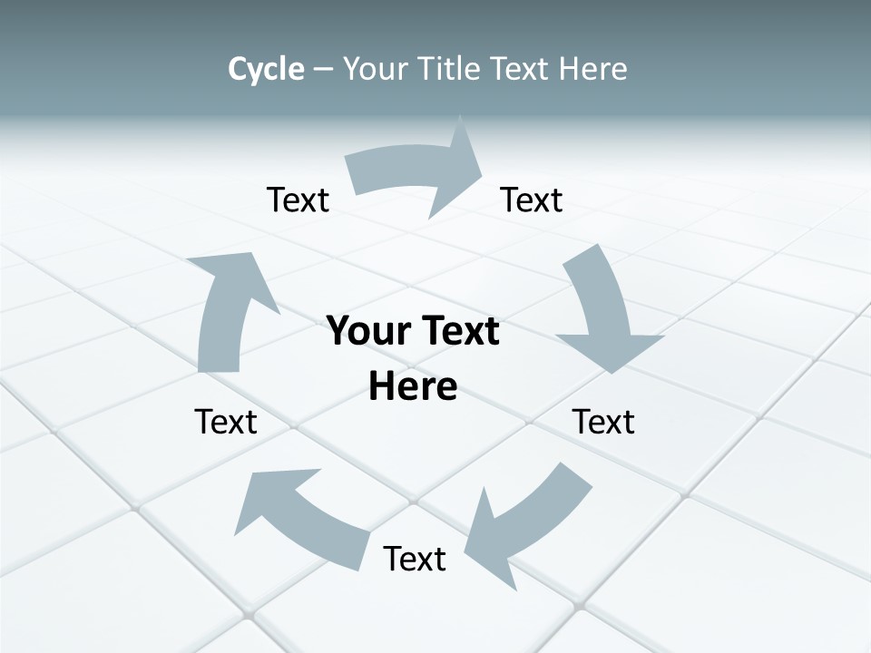 Backdrop Pavement Design PowerPoint Template