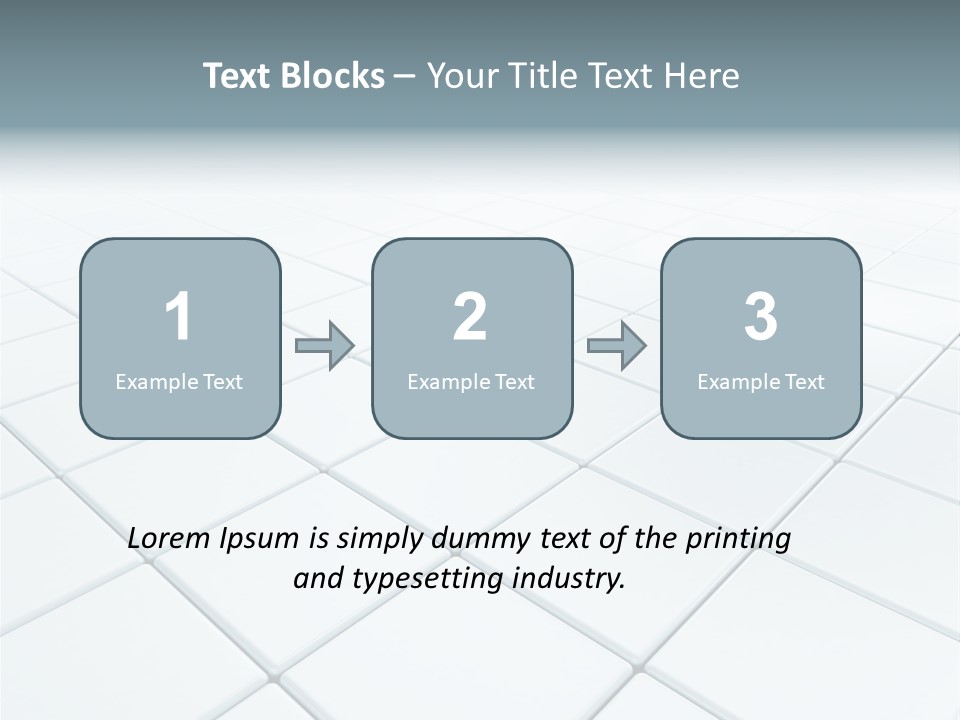 Backdrop Pavement Design PowerPoint Template