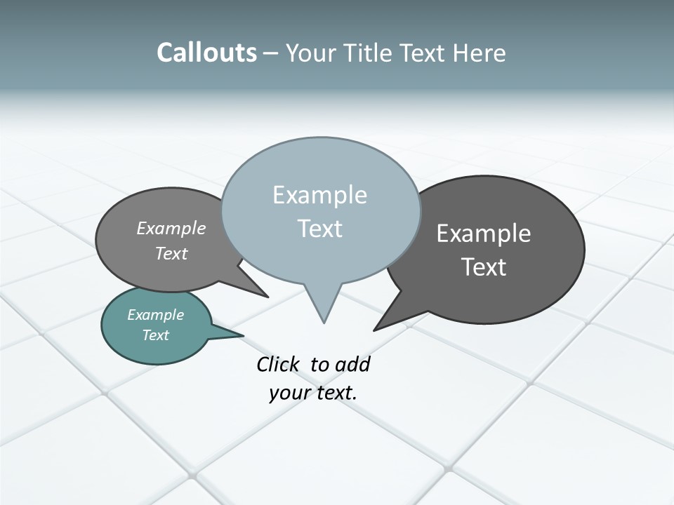 Backdrop Pavement Design PowerPoint Template