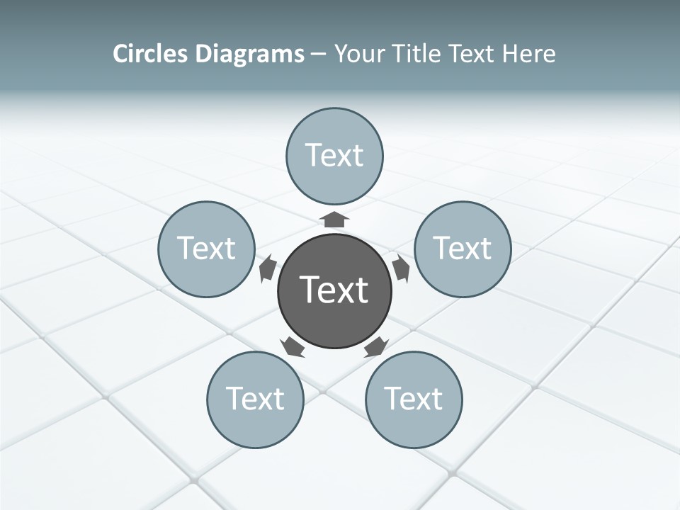 Backdrop Pavement Design PowerPoint Template