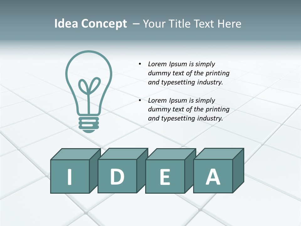 Backdrop Pavement Design PowerPoint Template