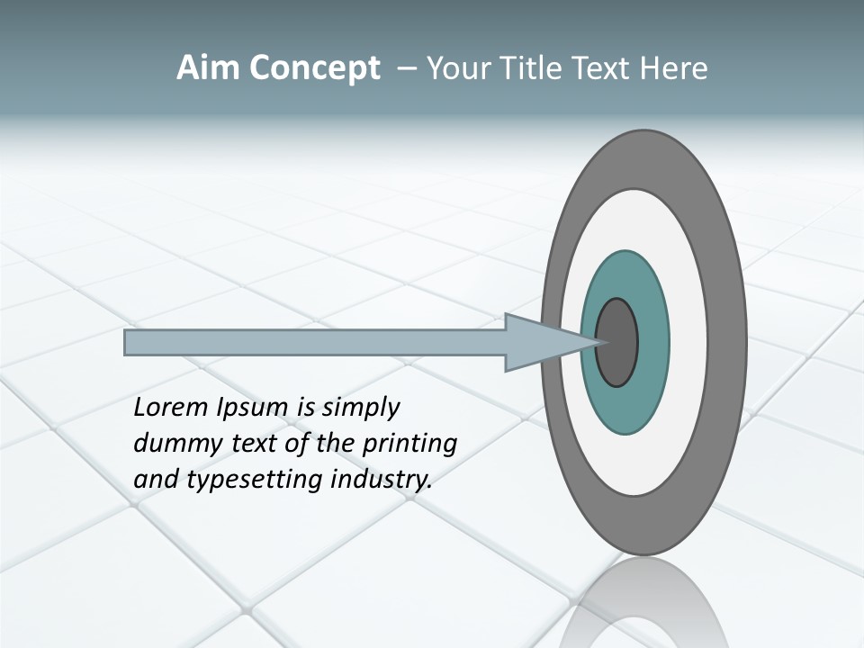 Backdrop Pavement Design PowerPoint Template