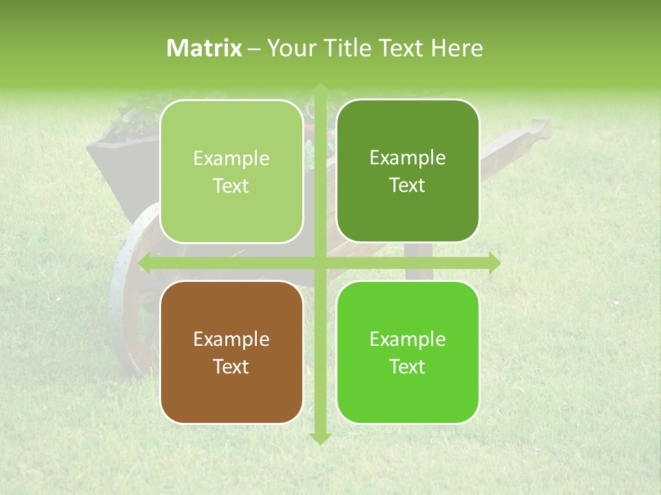 Grass Decoration Natural PowerPoint Template