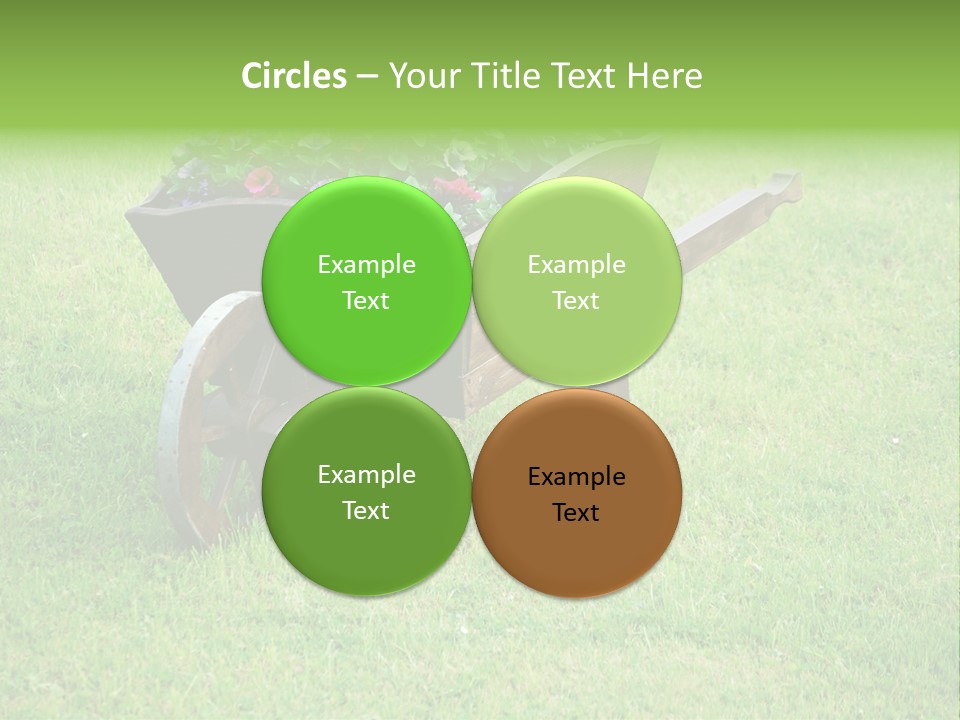 Grass Decoration Natural PowerPoint Template