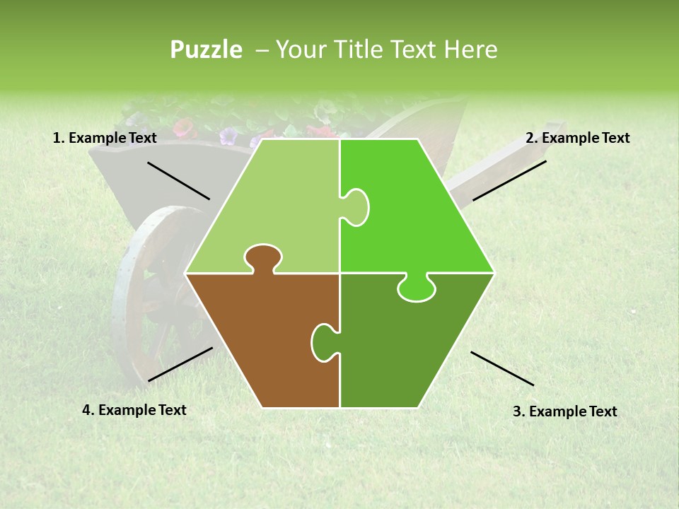 Grass Decoration Natural PowerPoint Template