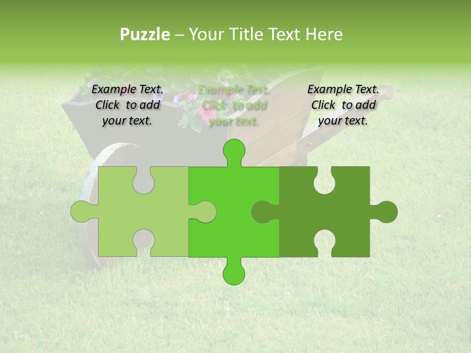 Grass Decoration Natural PowerPoint Template