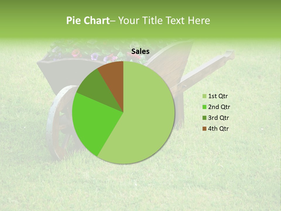 Grass Decoration Natural PowerPoint Template