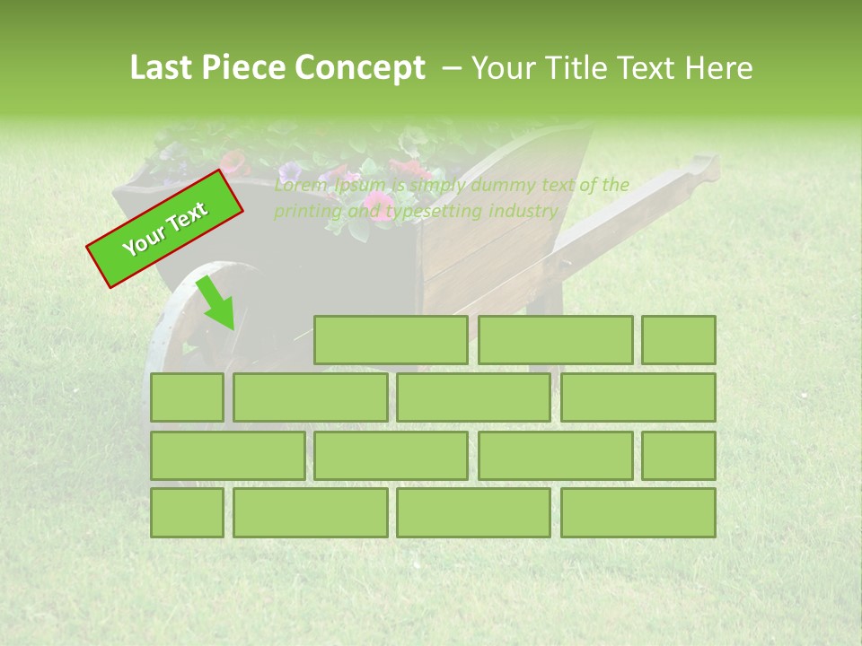 Grass Decoration Natural PowerPoint Template