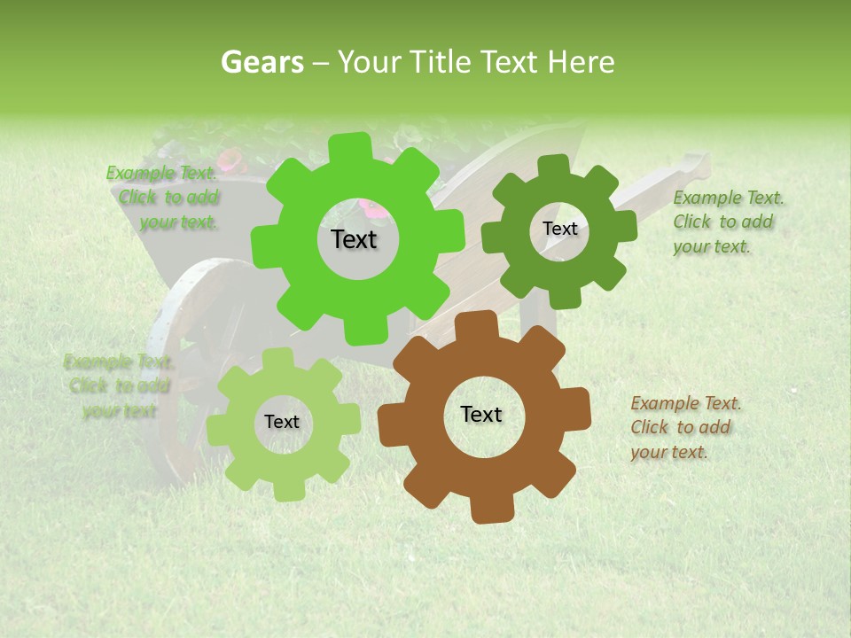 Grass Decoration Natural PowerPoint Template