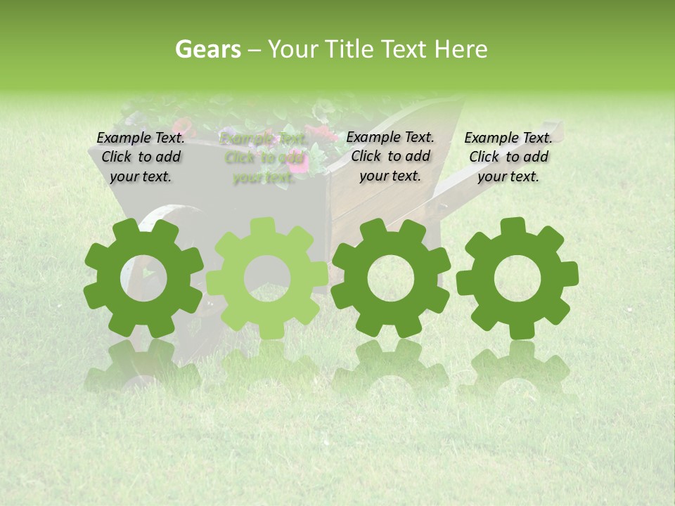 Grass Decoration Natural PowerPoint Template