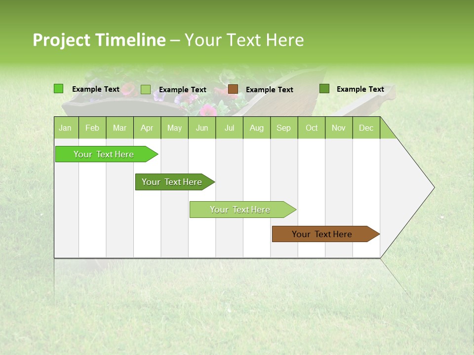 Grass Decoration Natural PowerPoint Template