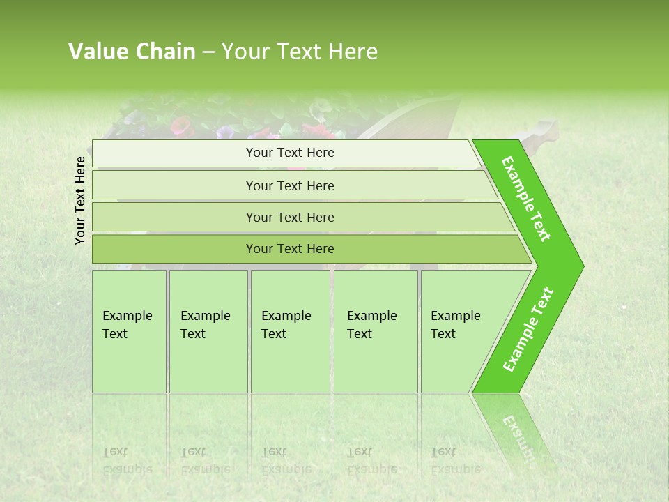 Grass Decoration Natural PowerPoint Template